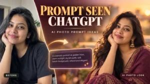 Prompt Seen ChatGPT AI photo prompt ideas
