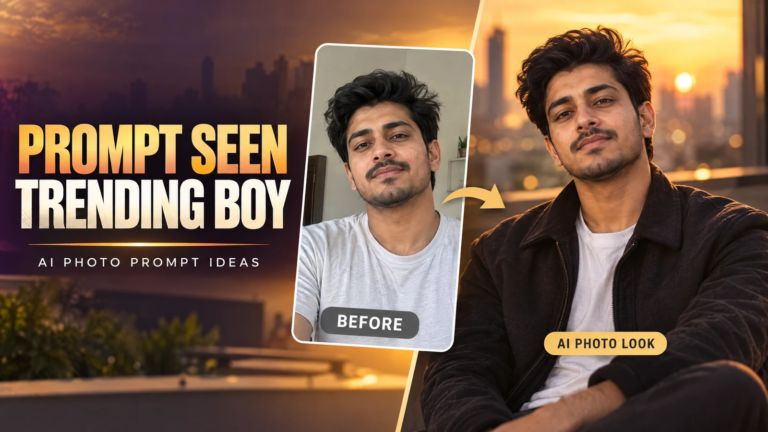 Prompt Seen Trending Boy AI Photo Prompts